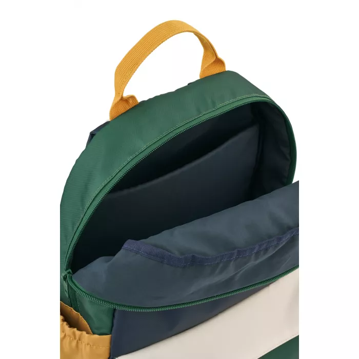 Rucsac pentru scolari Lennon - Garden green multi mix - Liewood