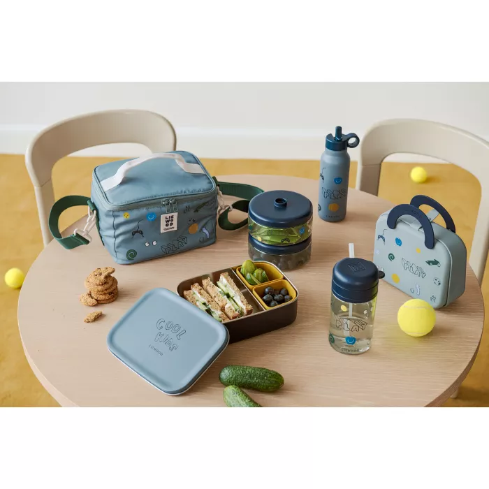 Caserola cu manere Elara - Play / Dusty Peppermint - Liewood