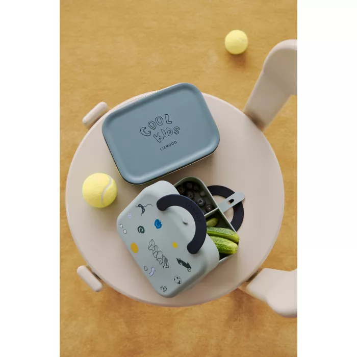 Caserola cu manere Elara - Play / Dusty Peppermint - Liewood