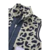 Vesta din material teddy Nilu - Mega leo / Mist mix - Liewood