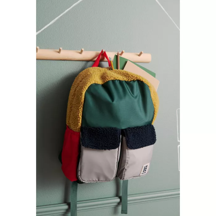 Rucsac pentru scolari Marlowe - Classic navy multi mix - Liewood
