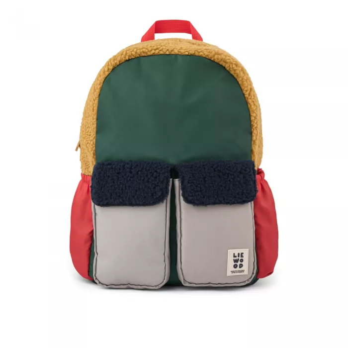 Rucsac pentru scolari Marlowe - Classic navy multi mix - Liewood