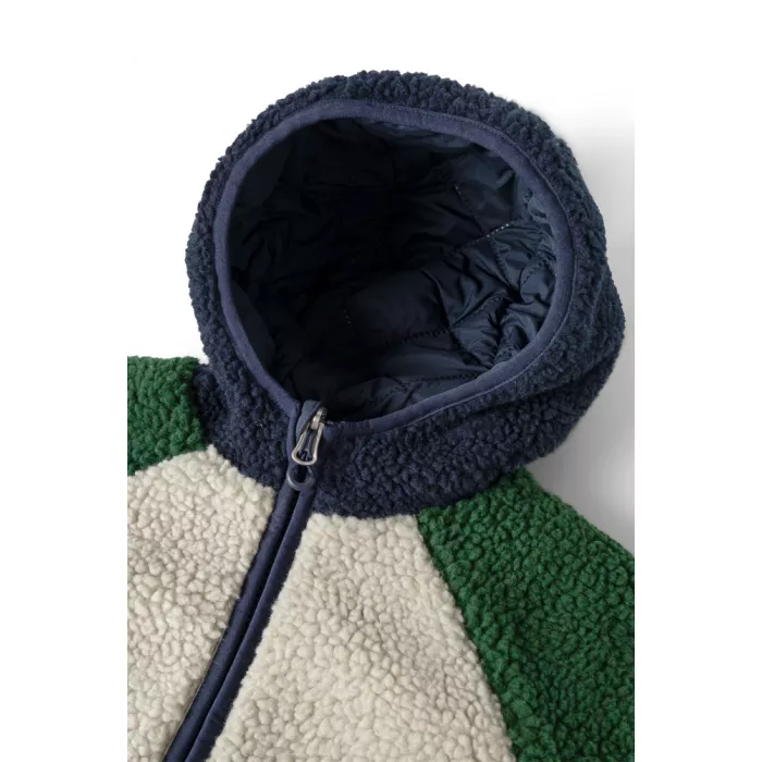Jacheta reversibila pentru copii - Jackson - Garden green multi mix - Liewood 86