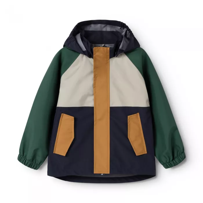 Costum impermeabil pentru ploaie - Pedia - Garden green multi mix - Liewood