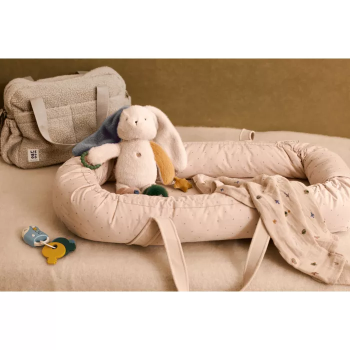 Geanta de maternitate din material teddy - Carly - Mist - Liewood