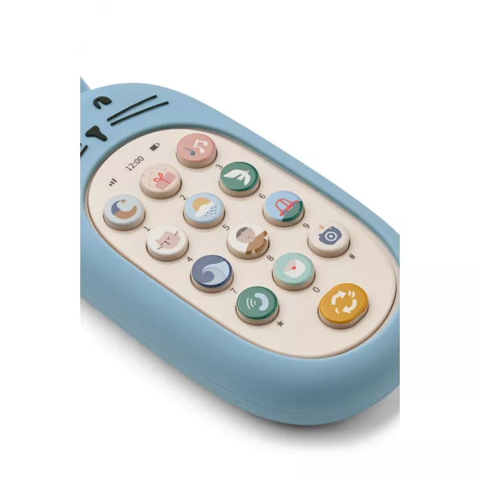 Telefon Interactiv Iepuras Fidi - Beach blue - Liewood