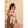 Marsupiu din bumbac organic pentru papusi Eleanor - Mini Me Peach / Seashell - Liewood