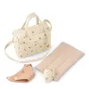 Geanta de maternitate cu accesorii pentru papusi Neoma - Peach / Pale tuscany Mix - Liewood