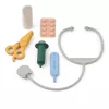 Trusa de doctor din silicon pentru papusi Leif - Garden green Multi mix - Liewood