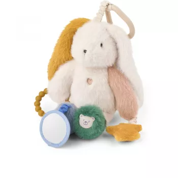 Jucarie senzoriala pentru bebelusi Angelina - Rabbit - Sandy multi mix - Liewood
