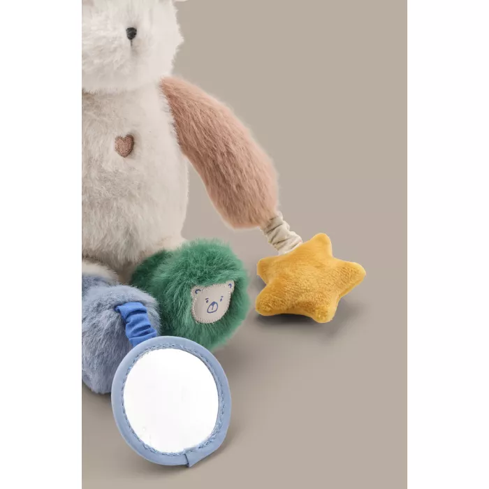 Jucarie senzoriala pentru bebelusi Angelina - Rabbit - Sandy multi mix - Liewood