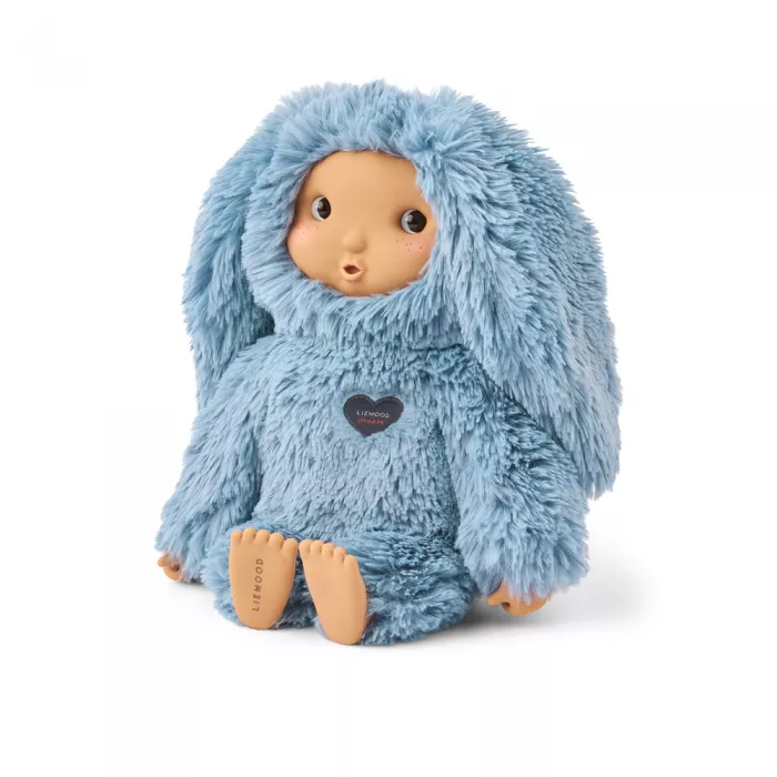 Papusa textila - Miko Rocco - Beach Blue - Liewood