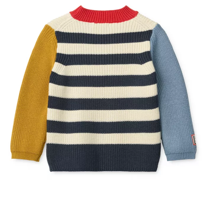 Bluza tricotata din bumbac Levi - Yuzy multi mix - Liewood