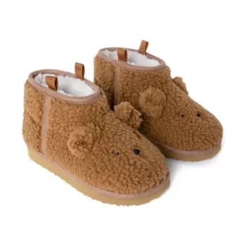 Papuci slip-on  Aban - Ursulet - Golden caramel - Liewood