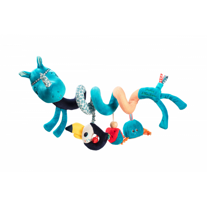 Spirala cu activitati - rinocerul Marius - Lilliputiens Spirala cu activitati - rinocerul Marius - Lilliputiens