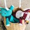 Jucarie din bumbac organic in cutie cadou - Vacuta Rosalie - Lilliputiens Jucarie din bumbac organic in cutie cadou - Vacuta Rosalie - Lilliputiens