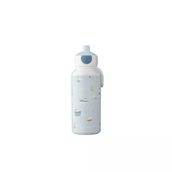 Sticla cu pop-up - 400 ml - Sailors Bay - Little Dutch