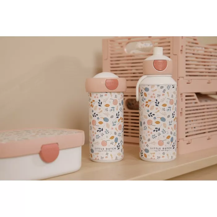 Sticla cu capac - 300 ml - Spring Flowers - Little Dutch