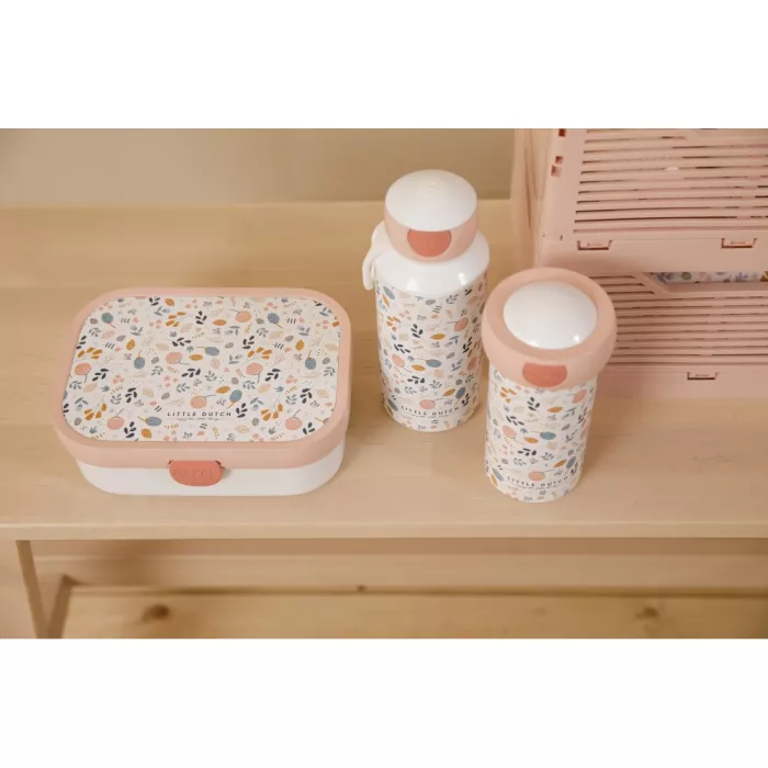 Sticla cu capac - 300 ml - Spring Flowers - Little Dutch
