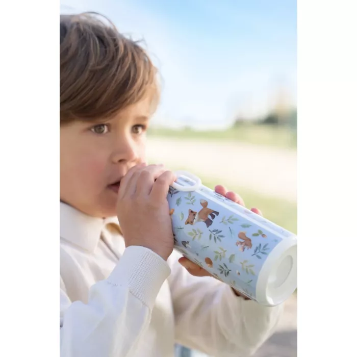Sticla cu pop-up - 400 ml - Forest Friends - Little Dutch