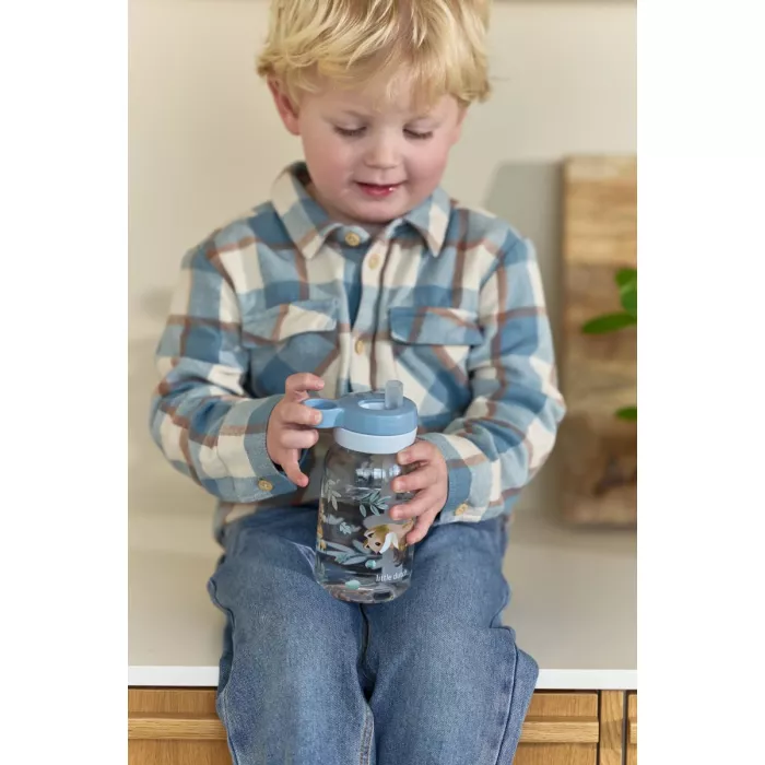Sticla de apa cu pai - 450 ml - Forest Friends - Mepal