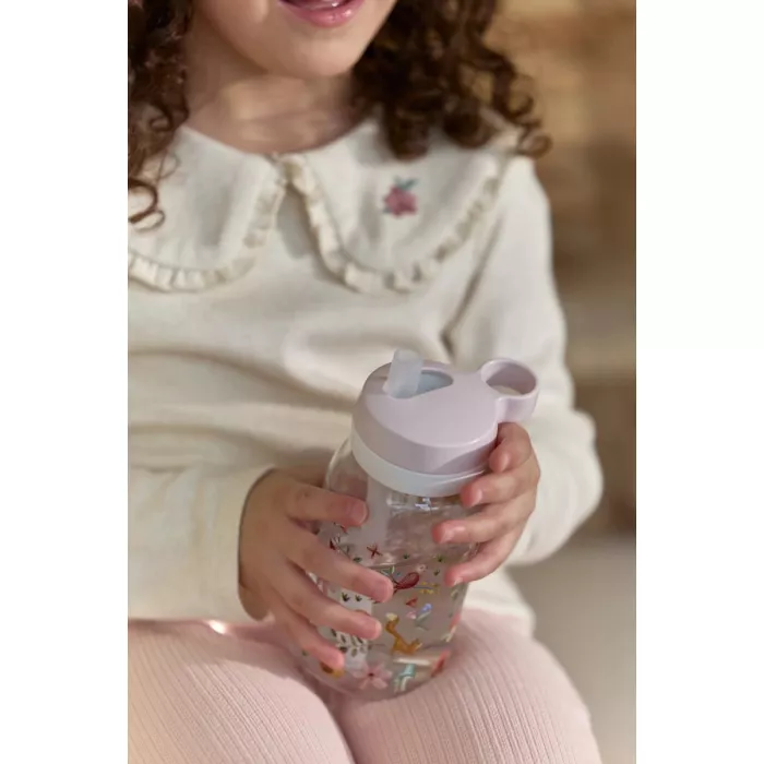 Sticla de apa cu pai - 450 ml - Fairy Wonders - Little Dutch