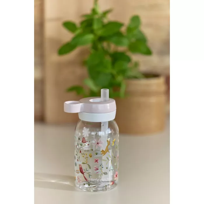 Sticla de apa cu pai - 450 ml - Fairy Wonders - Little Dutch