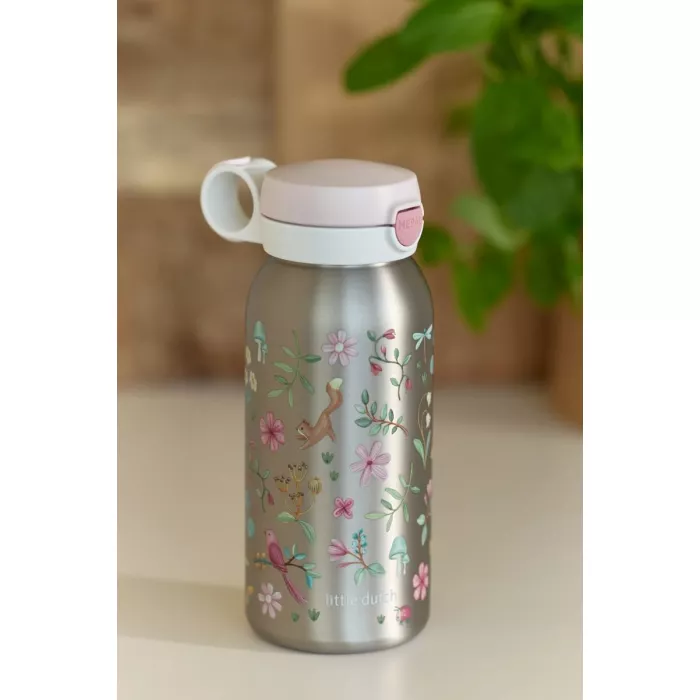 Sticla din inox cu capac flip 600 ml Fairy Wonders - Little Dutch