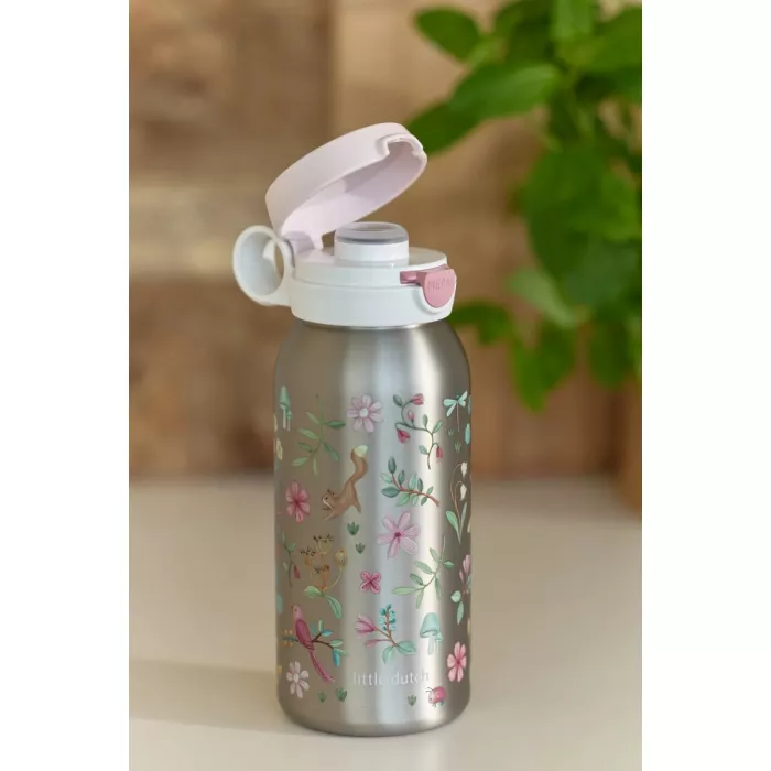 Sticla din inox cu capac flip 600 ml Fairy Wonders - Little Dutch