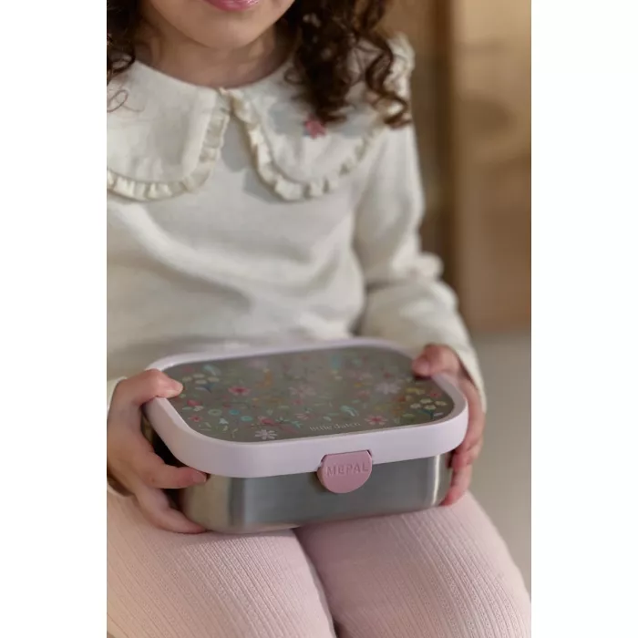 Caserola pentru pranz din otel inoxidabil Bento - Fairy Garden - Little Dutch