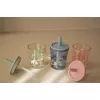 Pahar cu pai si capac - Fairy Garden - 250 ml - Little Dutch