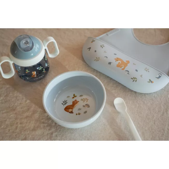 Lingurita pentru bebelusi - set 2 bucati - Forest Friends - Little Dutch