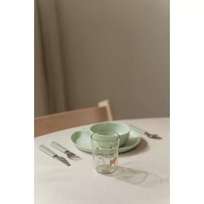 Set de tacamuri pentru copii - 3 piese - Little Farm - Little Dutch