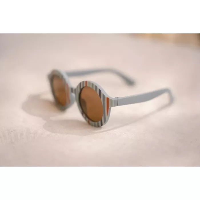 Ochelari de soare pentru copii cu protectie UV400 - Blue Stripes - Little Dutch