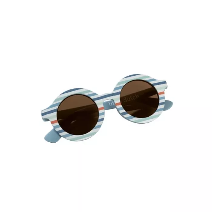 Ochelari de soare pentru copii cu protectie UV400 - Blue Stripes - Little Dutch