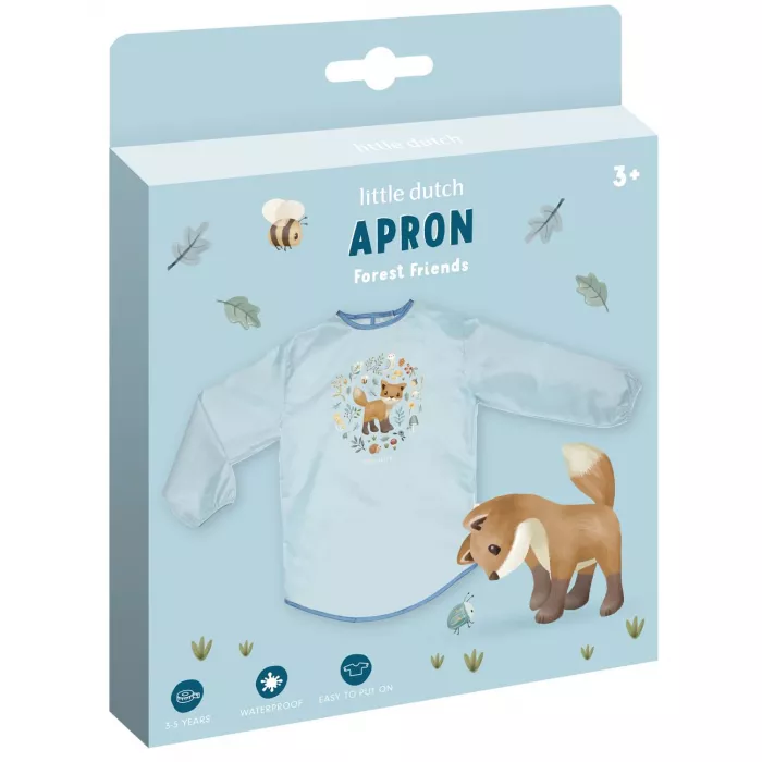 Sort impermeabil pentru pictura -  Forest  Friends - Little Dutch