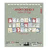 Carte de colorat - Calendar de advent - Little Dutch