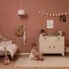 Jucarie pentru bebelusi - Turn spirala cu mingi - Roz - Little Dutch