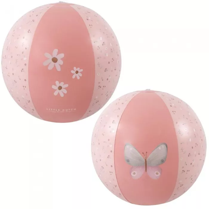 Minge de plaja - Little Pink Flowers - Little Dutch