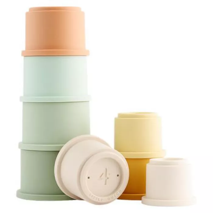 Set de jucarii de stivuire - Esentials - Little Dutch
