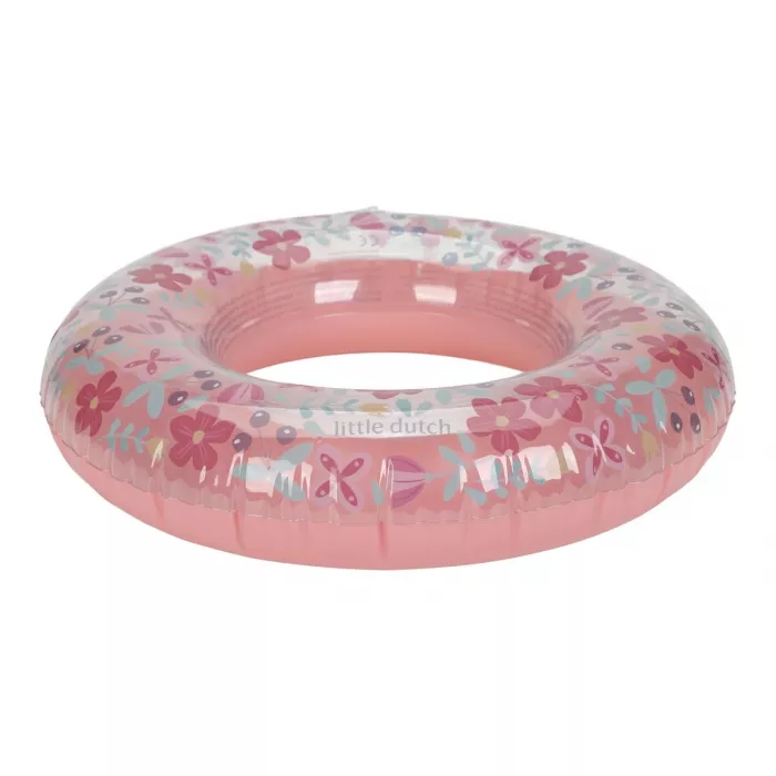 Colac pentru copii - Pink Flowers - Little Dutch