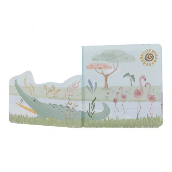 Carte de baie senzorială Safari Friends