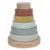 Jucarie din lemn pentru stivuire - colectia Pure & Nature - Little Dutch