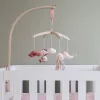 Carusel muzical din lemn - Ocean Pink- Little Dutch Carusel muzical din lemn - Ocean Pink- Little Dutch