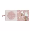 Carte senzoriala moale - colectia Ocean Pink - Little Dutch