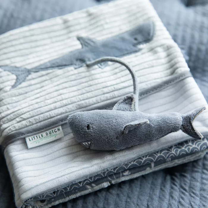 Carte senzoriala moale - colectia Ocean Blue - Little Dutch