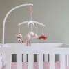 Carusel muzical din lemn - alb - Ocean Pink- Little Dutch Carusel muzical din lemn - alb - Ocean Pink- Little Dutch