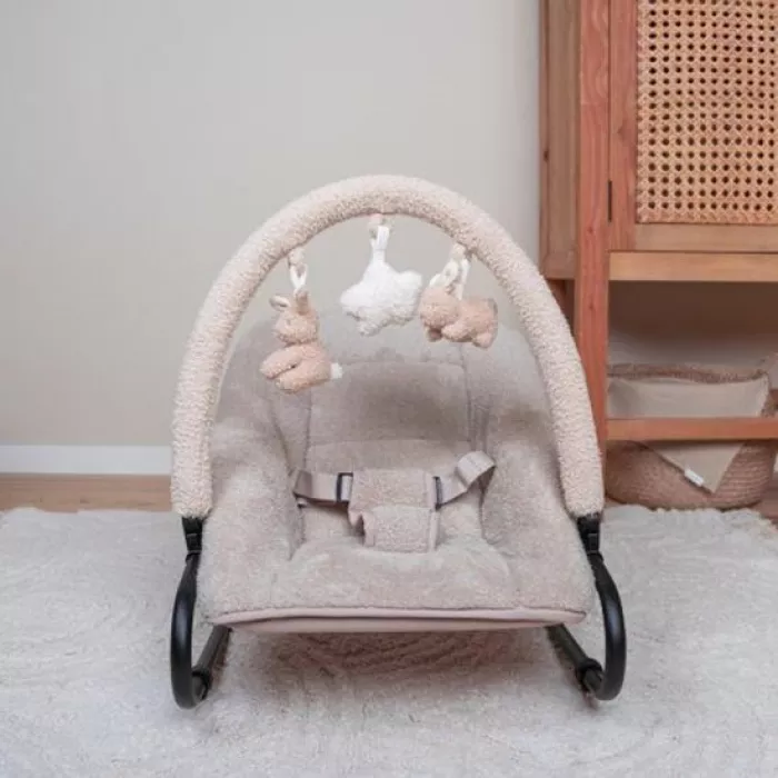 Balansoar pentru bebelusi - BEIGE - Baby Bunny - Little Dutch