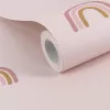 Tapet 53 cm x 10 m - Little Rainbows Pink - Little Dutch