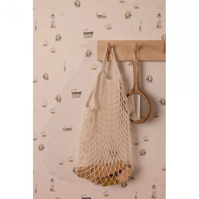 Tapet 300 x 280 cm - Sailors Bay White - Little Dutch